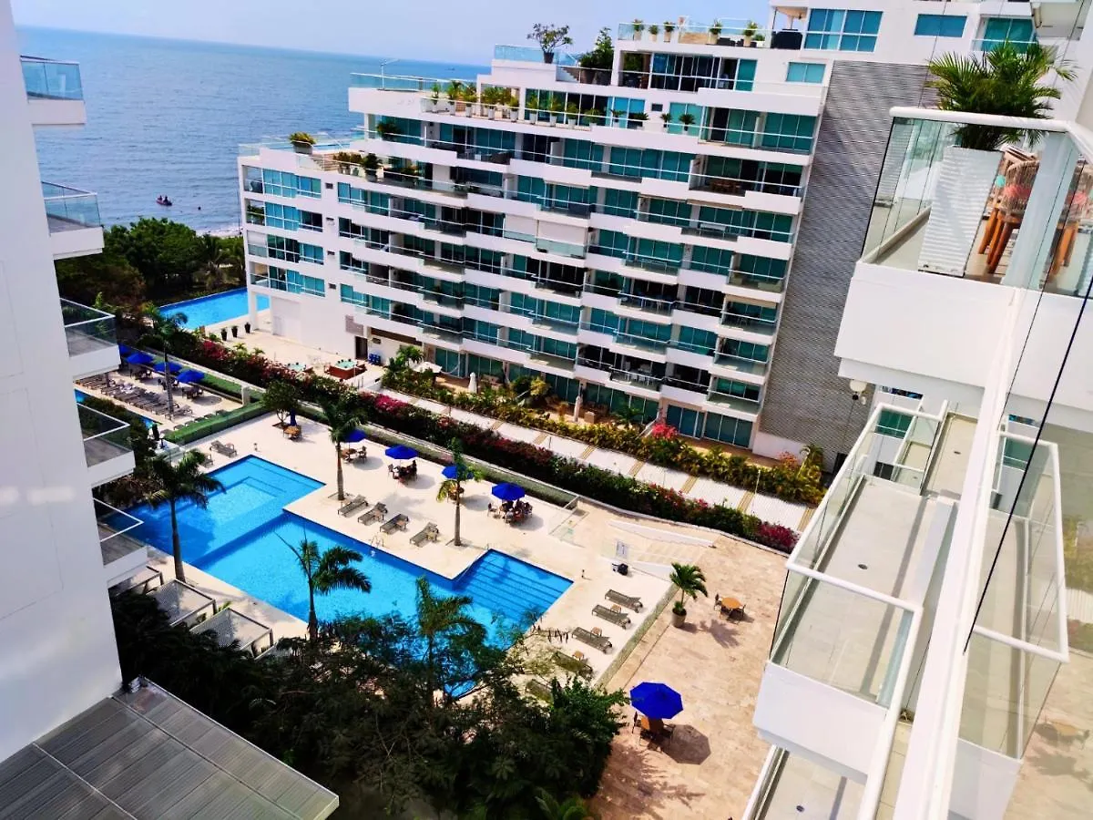 דירה סנטה מרתה Playa Dormida 2. Hermoso Apartamento Frente Al Mar