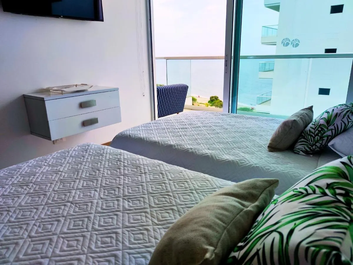 דירה סנטה מרתה Playa Dormida 2. Hermoso Apartamento Frente Al Mar